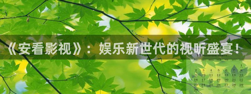 丝瓜视频免费入口：《安看影视》：娱乐新世代的视听盛宴！